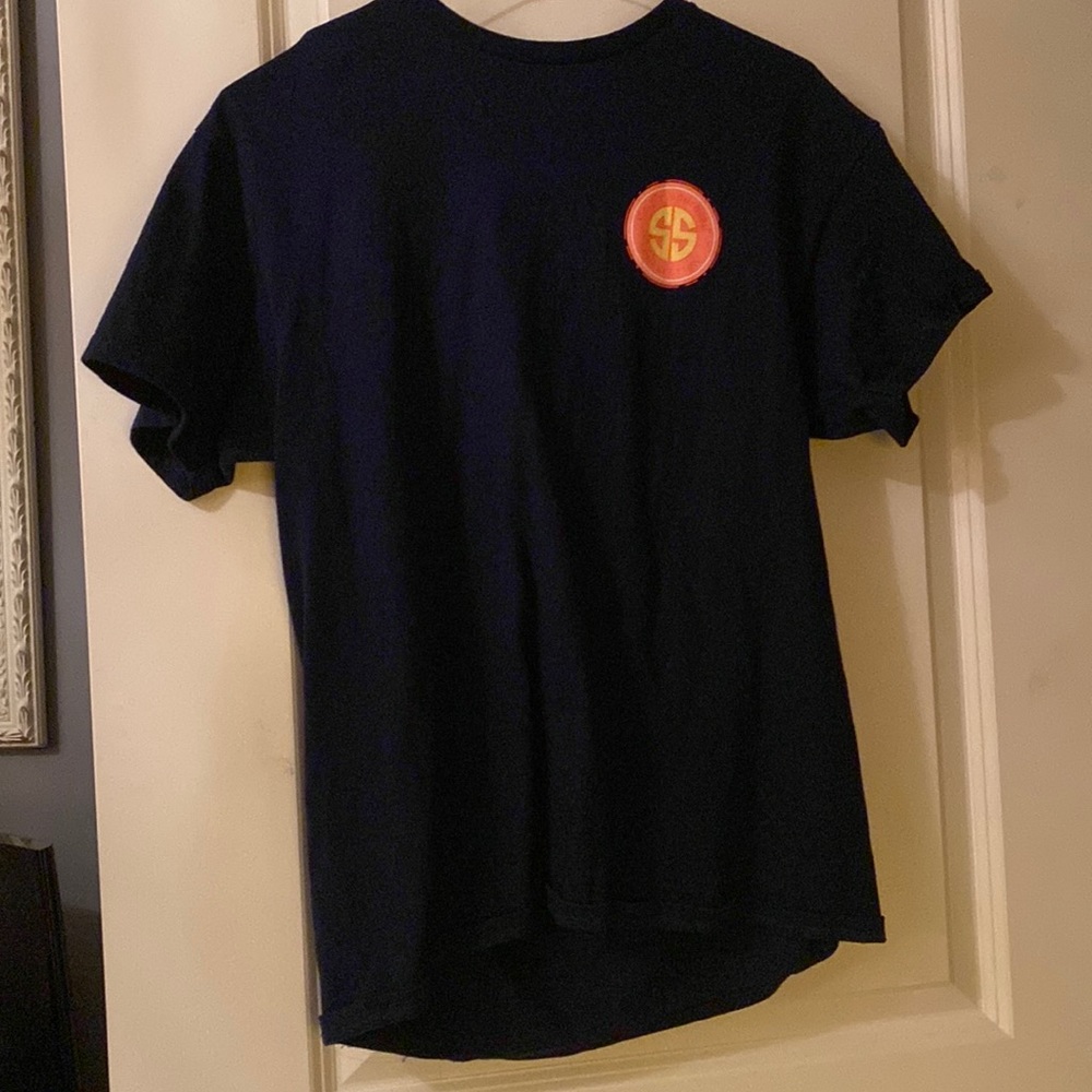 Dark blue peachy SS shirt